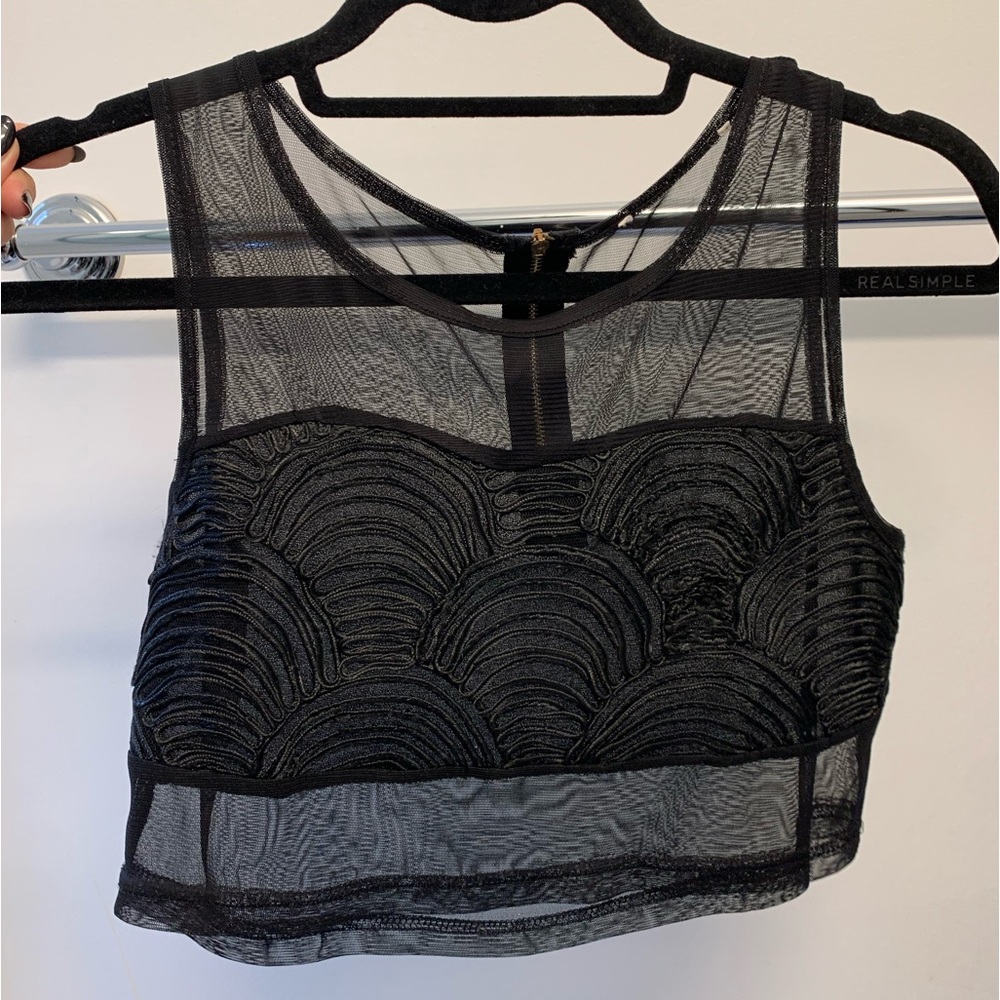 LF Mesh Crop Top